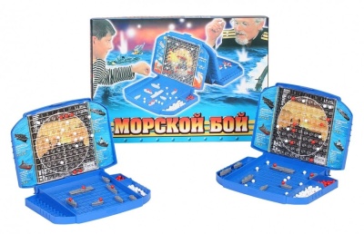 Настольная игра Морской бой Биплант 10021